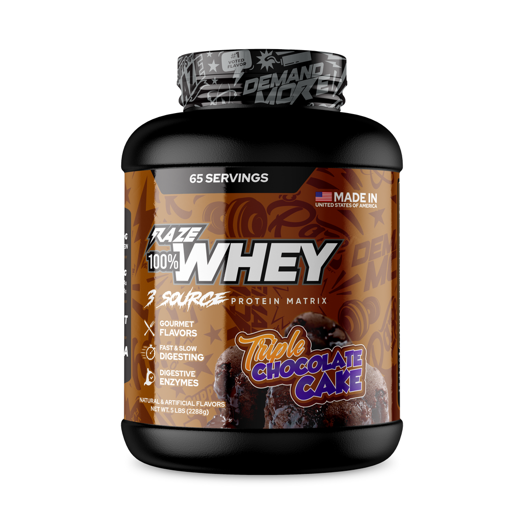 RAZE 100% WHEY Triple Chocolate Cake