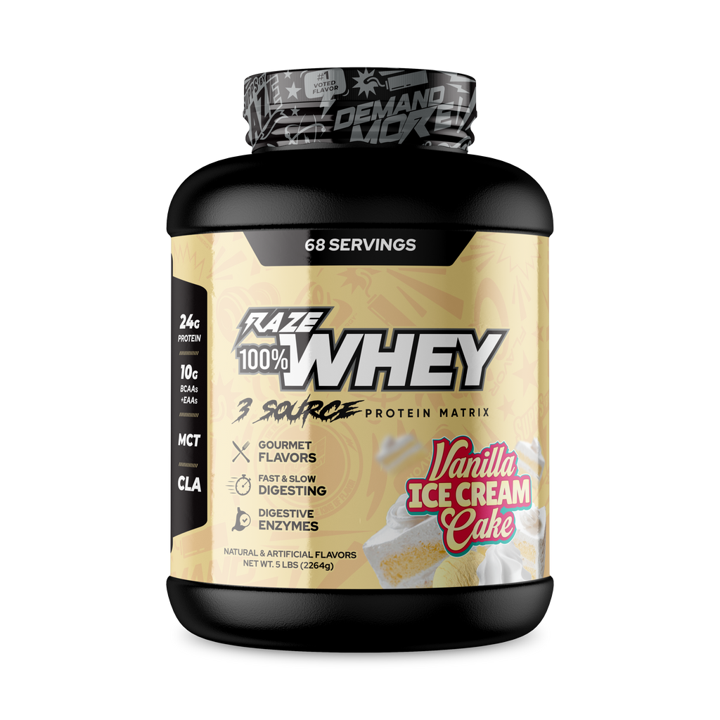 RAZE 100% WHEY Vanilla Ice Cream Cake