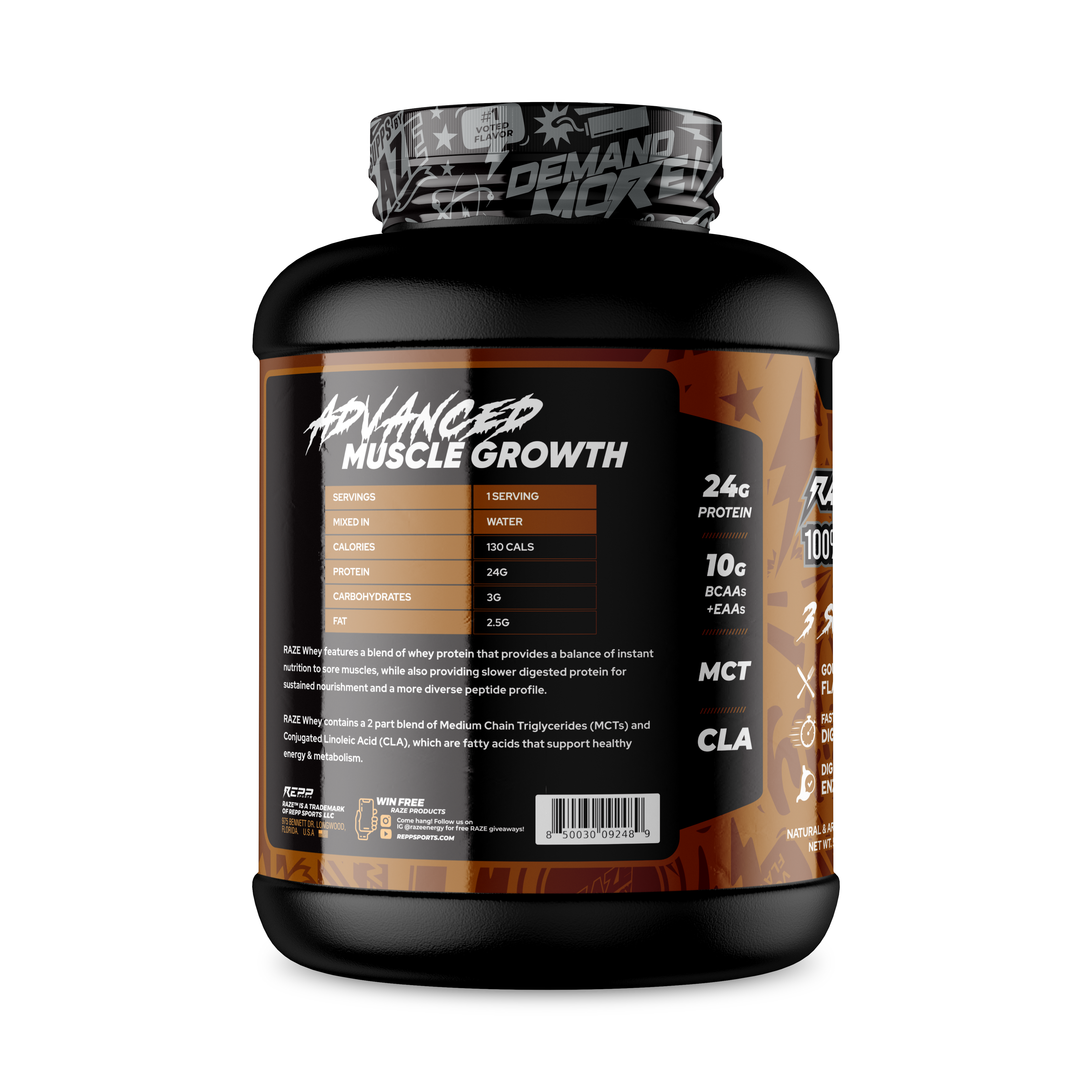 RAZE 100% WHEY Triple Chocolate Cake