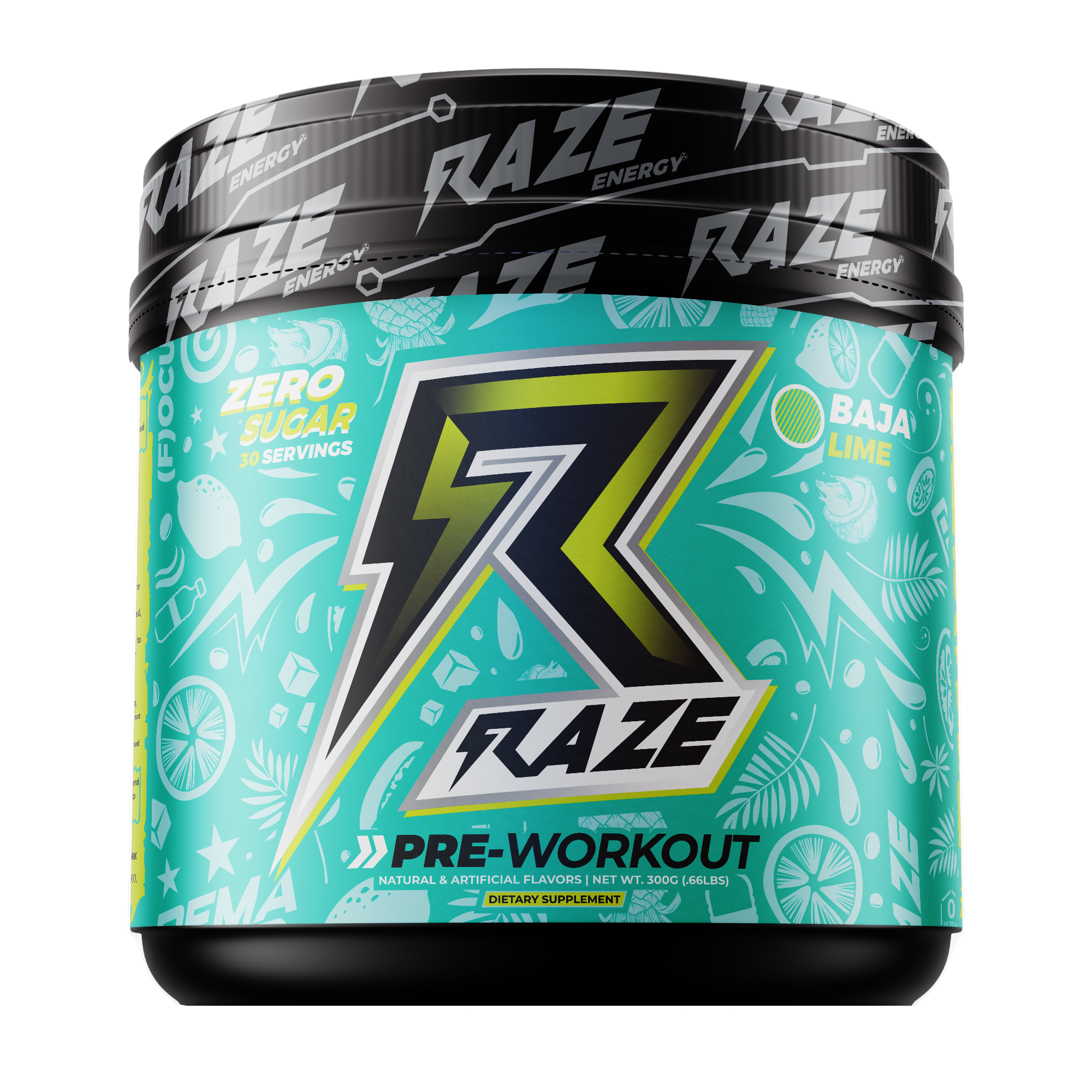 RAZE Pre Workout Baja Lime