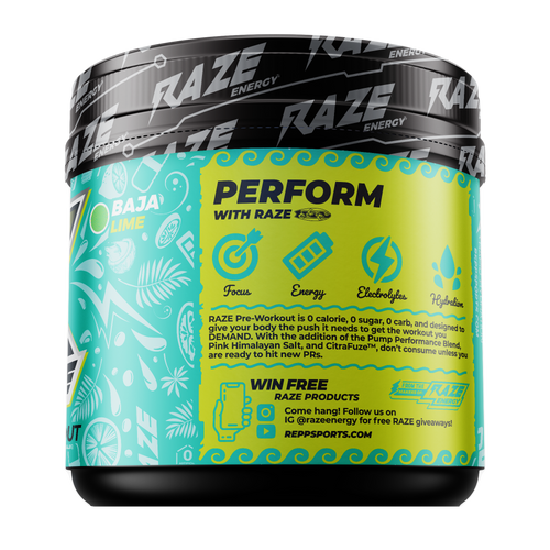 RAZE Pre Workout Baja Lime