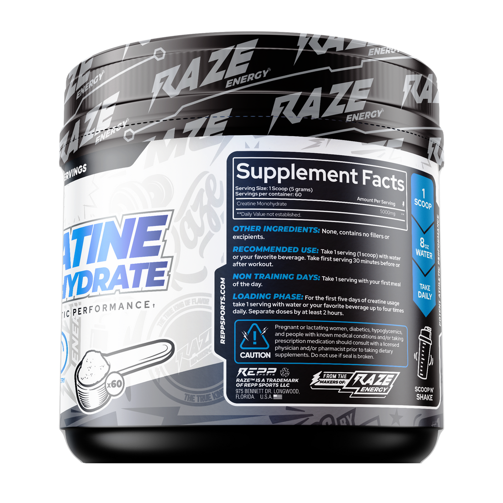 RAZE Creatine Monohydrate
